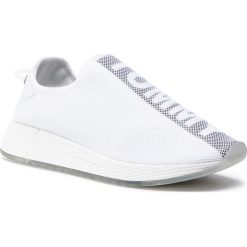 Sneakersy TOMMY JEANS - Technical Mesh Flexi Sneaker EN0EN00983 White YBR. Białe półbuty damskie Tommy Jeans, na co dzień, bez wzorów, z jeansu, sportowe, bez obcasa, bez zapięcia. Za 449,00 zł.