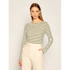 Bluzka Marc O'Polo M08 2196 52597. Zielone bluzki damskie Marc O'Polo, m, bez wzorów, polo, bez rękawów. Za 219,00 zł.