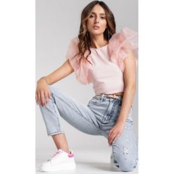 Jasnoniebieskie Jeansy Loanna. Niebieskie jeansy damskie Renee. Za 109,99 zł.