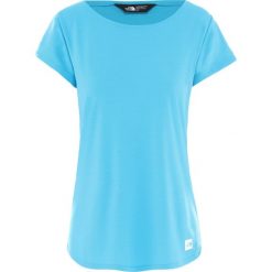 Koszulka The North Face Ice Fine T94CB2D7R. Niebieskie koszulki damskie The North Face, m, bez wzorów, bez kołnierzyka, bez rękawów. Za 117,99 zł.