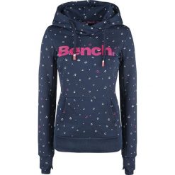 Bluzy rozpinane damskie: Bench Heritage Corp Print Hoodie Bluza z kapturem damska granatowy