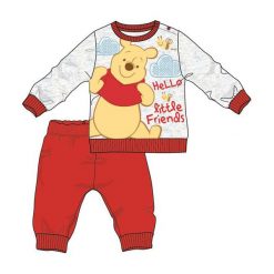 Disney By Arnetta Piżama Chłopięca Kubuś Puchatek 74 Czerwony. Czerwone bielizna chłopięca Disney By Arnetta, z nadrukiem, bez rękawów. Za 39,00 zł.