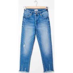 Jeansy boyfriend - Niebieski. Niebieskie jeansy damskie House. Za 109,99 zł.