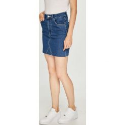 Tally Weijl - Spódnica. Niebieskie spódniczki marki TALLY WEIJL, z elastanu, z podwyższonym stanem, mini. W wyprzedaży za 69,90 zł.