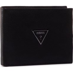Duży Portfel Męski GUESS - King Billfold SM2684 LEA20 BLA. Czarne portfele męskie Guess, z aplikacjami, ze skóry. Za 289,00 zł.