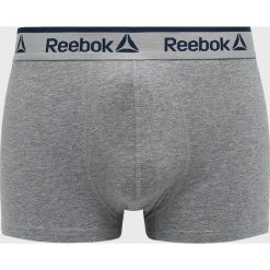 Reebok - Bokserki (3-pack). Szare bokserki męskie Reebok, bez wzorów, z elastanu. Za 119,90 zł.