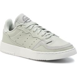 Buty adidas - Supercourt W EE6045 Ashsil/Ashsil/Crywht. Zielone buty sportowe damskie Adidas, bez wzorów, ze skóry, sportowe. W wyprzedaży za 219,00 zł.