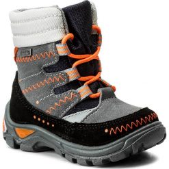 Buty zimowe chłopięce: Śniegowce BARTEK – 21579/98 Czarno Szary