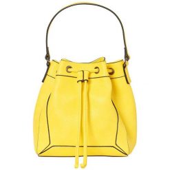 Pieces Damska Torebka Balbina Tighten Bag Lemon Chrome. Żółte torebki klasyczne damskie marki Pieces, bez wzorów, bez dodatków. Za 151,00 zł.