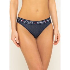Figi brazylijskie TOMMY HILFIGER UW0UW01874. Niebieskie figi damskie TOMMY HILFIGER, xs, bez wzorów. W wyprzedaży za 79,00 zł.