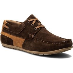 Mokasyny LASOCKI FOR MEN - MB-JURA2-015 Brązowy. Pomarańczowe mokasyny męskie Lasocki For Men, ze skóry. Za 179,99 zł.