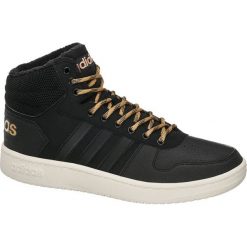 Sneakersy męskie adidas Hoops 2.0 Mid Wtr adidas czarne. Czarne sneakersy męskie Adidas, bez zapięcia. Za 279,90 zł.