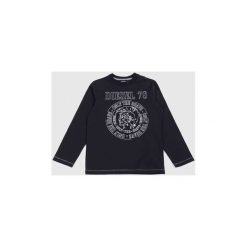 T-shirty z długim rękawem Dziecko Diesel TIMMO 00J3ZJ KYAN4. Czarne t-shirty chłopięce Diesel, bez wzorów, z długim rękawem. Za 121,47 zł.
