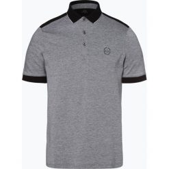 Armani Exchange - Męska koszulka polo, czarny. Czarne koszulki męskie Armani Exchange, xl, z nadrukiem, bez rękawów. Za 299,95 zł.