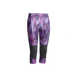 Legginsy turystyczne FH500 damskie. Niebieskie legginsy damskie QUECHUA, xl, bez wzorów, z elastanu. Za 79,99 zł.