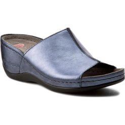 Klapki damskie: Klapki BERKEMANN – Candela 01750 Blau 364