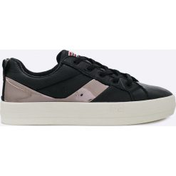 Napapijri - Buty Dahlia. Szare buty sportowe damskie Napapijri, z gumy. W wyprzedaży za 239,90 zł.