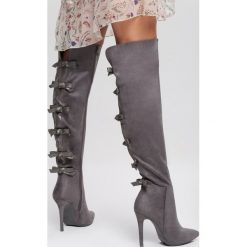 Szare Kozaki Fashionable Sue. Szare kozaki damskie Renee, na zamek. Za 169,99 zł.