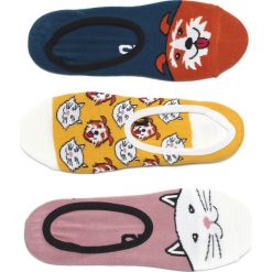 Vans Best Bud Canoodles 3-pack Skarpetki Wielokolorowy. Skarpetki damskie Vans, z elastanu. Za 59,95 zł.