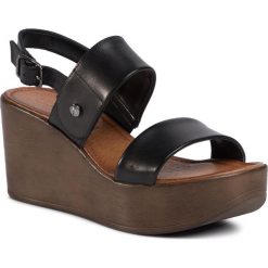 Sandały LASOCKI - 2223-01 Black. Czarne klapki damskie Lasocki, bez wzorów, ze skóry, bez obcasa, na obcasie. Za 159,99 zł.