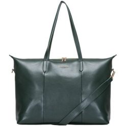 Smith & Canova torebka Osa ciemnozielona. Zielone torebki klasyczne damskie Smith & Canova, bez wzorów, bez dodatków. Za 835,00 zł.
