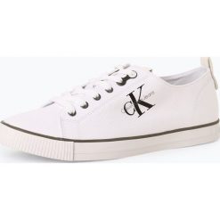 Calvin Klein Jeans - Tenisówki męskie, czarny. Czarne trampki męskie marki Calvin Klein Jeans, bez wzorów, z jeansu, bez zapięcia. Za 349,95 zł.