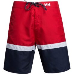 Szorty kąpielowe HELLY HANSEN MARSTRAND TRUNK Czerwony|Granatowy. Czerwone kąpielówki męskie marki Helly Hansen, z nadrukiem, z tkaniny. Za 216,00 zł.