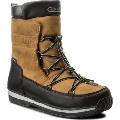 Buty zimowe męskie: Śniegowce MOON BOOT – Lem Leather Wp 14201100001 Marrone/Nerro