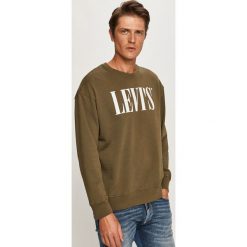 Levi's - Bluza. Zielone bluzy męskie Levi's®, s, z nadrukiem, z bawełny, z okrągłym kołnierzem, bez rękawów, bez kaptura. Za 279,90 zł.
