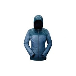 Kurtka turystyczna SH100 x-warm damska. Różowe kurtki damskie QUECHUA, na zimę, xl, bez wzorów, z poliesteru, bez kaptura. Za 149,99 zł.