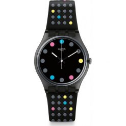 ZEGAREK SWATCH GENT. Czarne zegarki męskie marki Swatch, sztuczne. Za 235,00 zł.