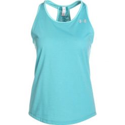Under Armour THREADBORNE SWYFT RACER Koszulka sportowa desert sky. Niebieskie t-shirty damskie Under Armour, xl, z poliesteru. Za 149,00 zł.