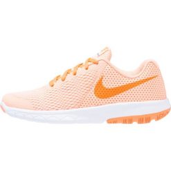 Nike Performance FLEX EXPERIENCE 5 Obuwie do biegania startowe sunset glow/tart/white. Brązowe buty sportowe chłopięce Nike Performance, z materiału, do biegania. W wyprzedaży za 160,30 zł.