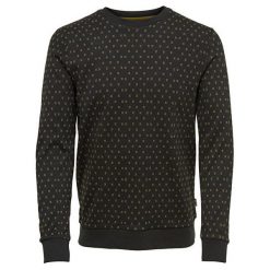Only&Sons Męska Sweter Tom Jacquard Crew Sweat Black (Rozmiar L). Czarne swetry męskie marki Only&Sons, m, bez wzorów, bez kołnierzyka, bez kaptura. W wyprzedaży za 127,00 zł.