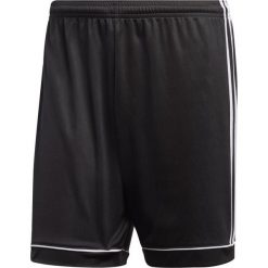 Spodenki męskie Adidas Squadra 17 BK4766. Czarne spodenki sportowe męskie Adidas, m, w paski, z materiału, klasyczne, na fitness i siłownię, climalite (adidas). Za 59,00 zł.