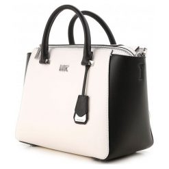 Michael Kors Torebka Damska A Mano Biały. Białe torebki klasyczne damskie marki Michael Kors, bez wzorów, ze skóry, eleganckie, bez dodatków. W wyprzedaży za 1509,00 zł.