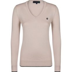 Swetry klasyczne damskie: Sweter „Air” w kolorze jasnoróżowym