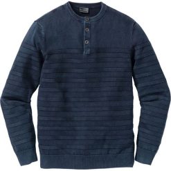 Swetry klasyczne męskie: Sweter Regular Fit bonprix niebieski