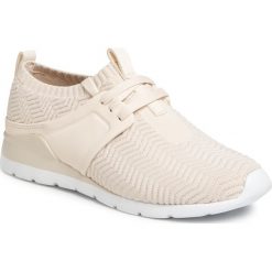 Sneakersy UGG - W Willows 1099837 Jsm. Brązowe półbuty damskie Ugg, na co dzień, bez wzorów, ze skóry ekologicznej, bez obcasa, na płaskiej podeszwie, bez zapięcia. W wyprzedaży za 439,00 zł.