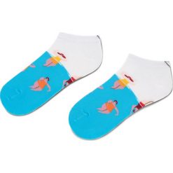 Skarpety Niskie Unisex CUP OF SOX - Nimfy Z Nadbałtyckich Raf I Kolorowy Niebieski. Niebieskie skarpetki damskie Cup of sox, bez wzorów, z elastanu. Za 15,00 zł.