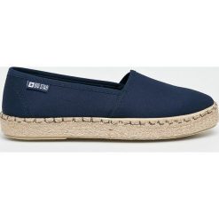 Big Star - Espadryle. Niebieskie espadryle damskie BIG STAR, bez wzorów, z materiału, bez obcasa. W wyprzedaży za 49,90 zł.