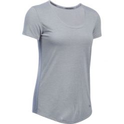 Topy sportowe damskie: Under Armour Koszulka damska Threadborne Streaker Short Sleeve szara r. M (1271517-025)