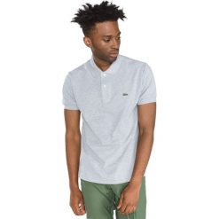 Lacoste Polo Koszulka Szary. Szare podkoszulki męskie Lacoste, l, bez wzorów, z bawełny, bez rękawów. Za 404,95 zł.