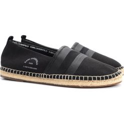 Karl Lagerfeld Espadryle "Kamino". Espadryle męskie KARL LAGERFELD, bez wzorów, z tkaniny. Za 499,00 zł.