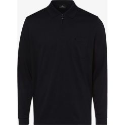 Ragman - Męska koszulka polo, niebieski. Niebieskie koszulki męskie Ragman, m, bez wzorów, klasyczne, z długim rękawem. Za 229,95 zł.