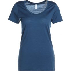 Icebreaker MIRA CREWE Koszulka sportowa snow. Białe t-shirty damskie marki Icebreaker, m, z elastanu. Za 429,00 zł.