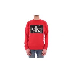 Bluzy Calvin Klein Jeans J30J307746. Czerwone bluzy męskie Calvin Klein Jeans, s, bez wzorów, z jeansu, bez kołnierzyka, bez rękawów, bez kaptura. Za 434,66 zł.