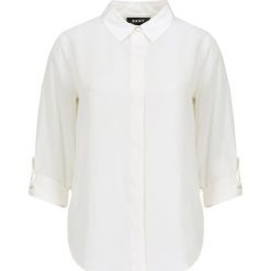 Koszula DKNY P8RMN500. Czarne bluzki damskie DKNY, xs, bez wzorów, z poliesteru, bez kołnierzyka, bez rękawów. W wyprzedaży za 209,00 zł.