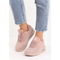 Różowe Buty Sportowe Vintage Nilda. Czerwone buty sportowe damskie Born2be, z materiału. Za 89,99 zł.