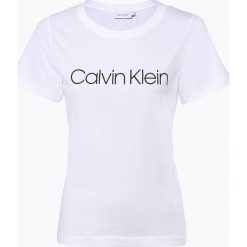 Calvin Klein Womenswear - T-shirt damski, czarny. Czarne t-shirty damskie marki Calvin Klein Womenswear, m, z nadrukiem, z dżerseju, bez kołnierzyka. Za 179,95 zł.